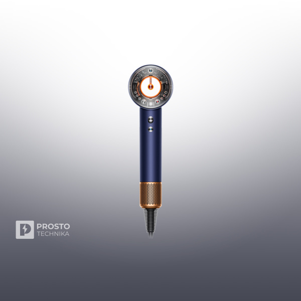 Фен Dyson Supersonic Nural HD16 (Prussian Blue/Cooper) без кейса наша вилка